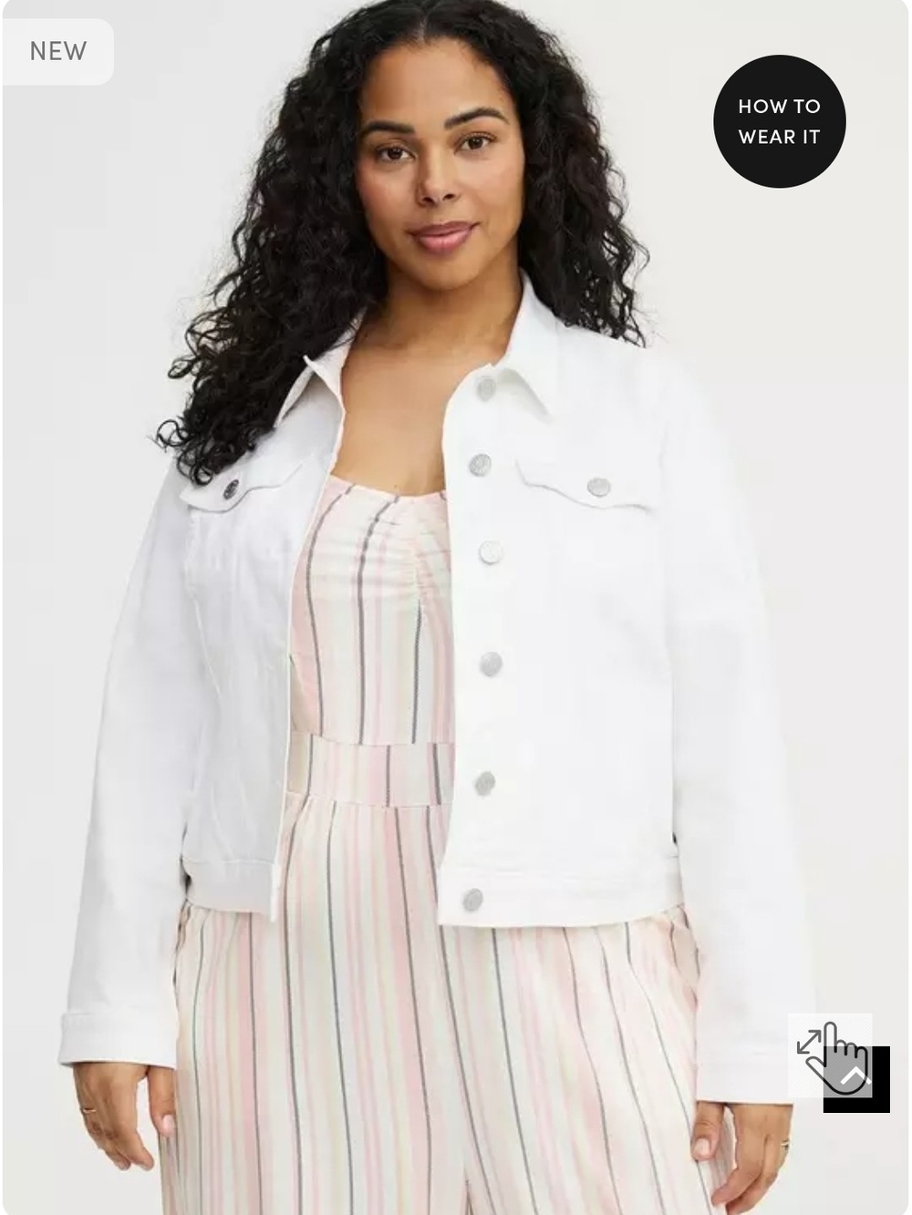 Torrid NWT Vintage Modern Trucker Jacket